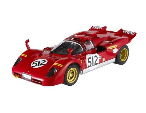 Hotwheels T6253 FERRARI 512S NICK MASON 1/18 Modellino
