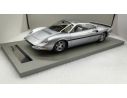 Tecnomodel TMD1819B FERRARI 365 P GIANNI AGNELLI SILVER COLOUR 1967 1:18 Modellino