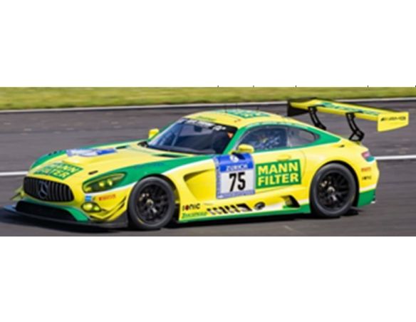 Spark Model SG235 MERCEDES GT3 N.75 6th 24 H NURBURGRING 2016 HEYER-ASCH-LUDWIG 1:43 Modellino