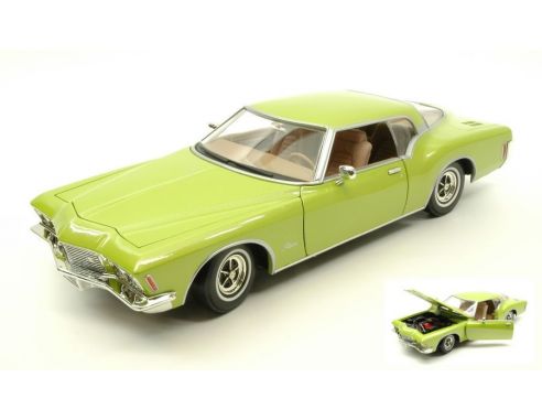 Yat Ming YM92558MG BUICK RIVIERA GS 1971 CEDAR GREEN 1:18 Modellino