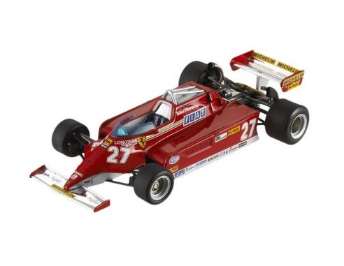 Mattel T6269 FERRARI 126C2 MONACO 1981 1/43 Modellino