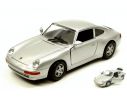 Motormax MTM73222SL PORSCHE 911 (993) 1994 SILVER 1:24 Modellino
