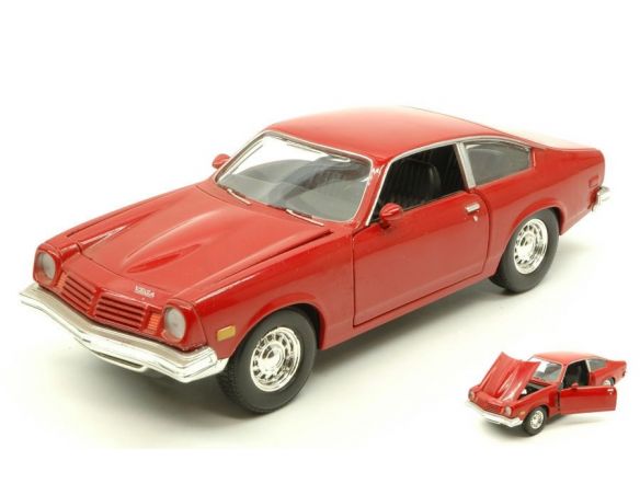 Motormax MTM73322RD CHEVROLET VEGA 1974 RED 1:24 Modellino