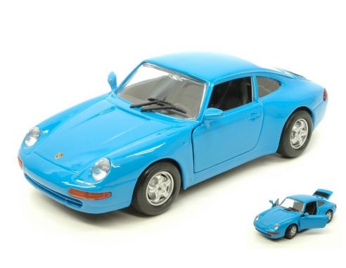 Motormax MTM73222BU PORSCHE 911 (993) 1994 BLUE 1:24 Modellino