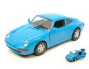 Motormax MTM73222BU PORSCHE 911 (993) 1994 BLUE 1:24 Modellino