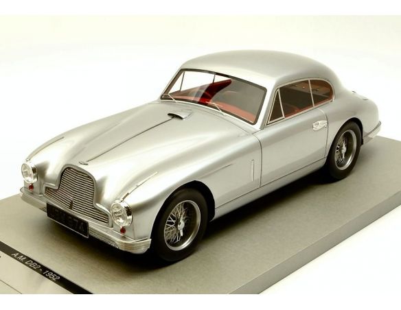 Tecnomodel TMD1822C ASTON MARTIN DB2 COUPE' 1950 ENGLISH SILVER 1:18 Modellino