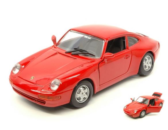 Motormax MTM73222RD PORSCHE 911 (993) 1994 RED 1:24 Modellino