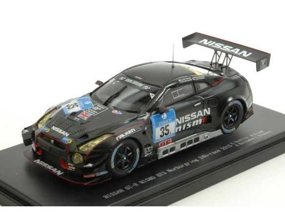 Ebbro EB45481 NISSAN GT-R N.35 9th 24 H NURBURGRING 2015 HOSHINO-KRUMM-ORDONEZ 1:43 Modellino