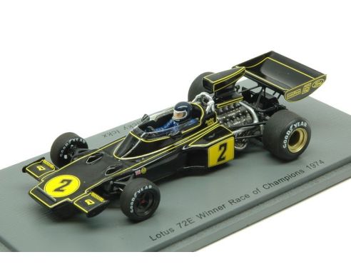 Spark Model S4834 LOTUS 72E J.ICKX 1974 N.2 WINNER RACE OF CHAMPIONS 1974 1:43 Modellino