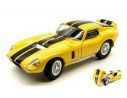 Yat Ming YM92408YL SHELBY COBRA DAYTONA COUPE' 1965 YELLOW W/BLACK STRIPES 1:18 Modellino