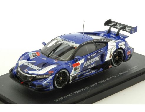 Ebbro EB45271 HONDA NSX N.100 2nd OKAYAMA SUPER GT500 2015 N.YAMAMOTO-T.IZAWA 1:43 Modellino