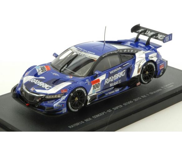 Ebbro EB45271 HONDA NSX N.100 2nd OKAYAMA SUPER GT500 2015 N.YAMAMOTO-T.IZAWA 1:43 Modellino