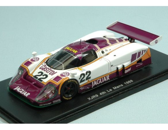 Spark Model S4716 JAGUAR XJR-9 N.22 4th LM 1988 D.DALY-K.COGAN-L.PERKINS 1:43 Modellino