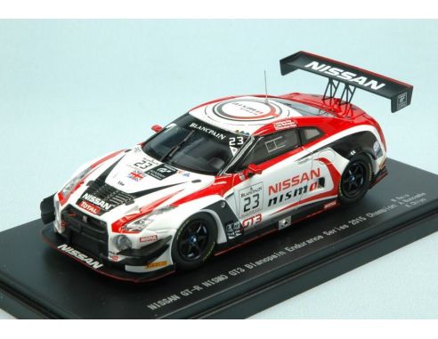 Ebbro EB45483 NISSAN GT-R N.23 BLANCPAIN ENDURANCE 2015 CHAMPION REIP-BUNCOMBE 1:43 Modellino