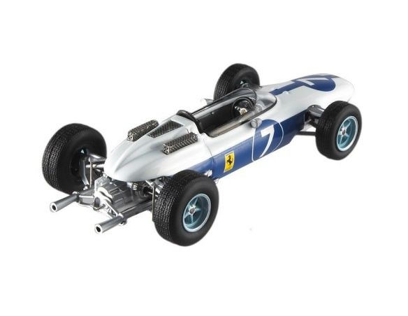 Mattel T6279 FERRARI 158 F1 NART MEXICO 1964 1/43 Modellino Scatola rovinata