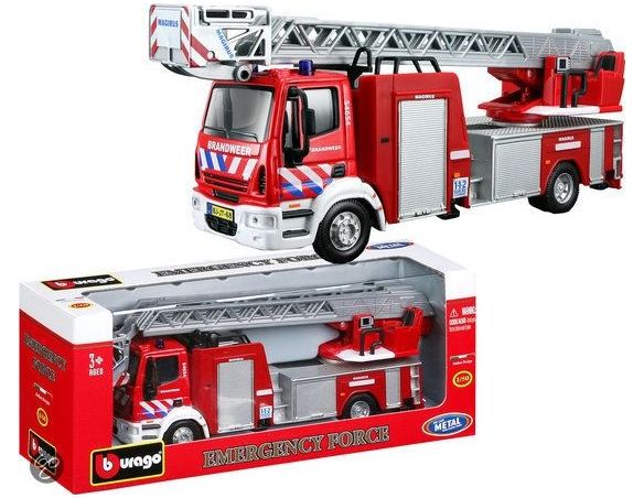 Bburago 32000 CAMION EMERGENCY FORCE USA 1:50 Modellino