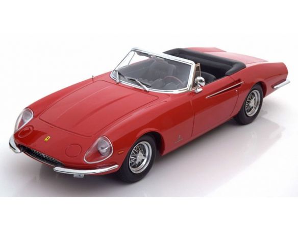 KK Scale KKDC180051 FERRARI 365 CALIFORNIA SPYDER 1966 RED 1:18 Modellino