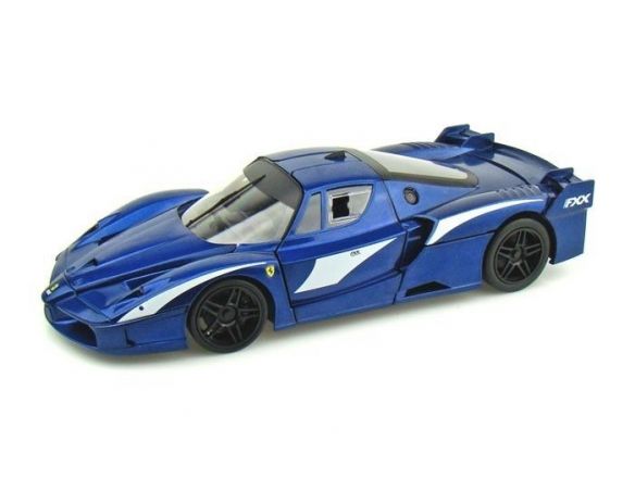 Mattel T6922 FERRARI FXX EVO BLUE 1/18 Modellino