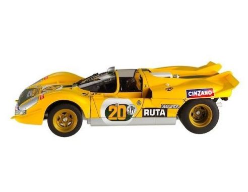 Mattel T6929 FERRARI 512S BUENOS AIRES '71 1/18 Modellino