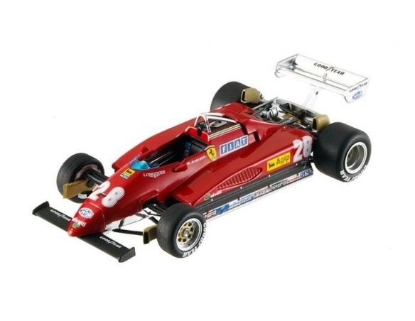 Mattel T6939 FERRARI 126C2 ITALY 1982 1/43 Modellino