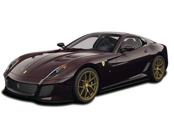 Hotwheels Elite V7424 FERRARI 599 GTO MICHAEL MANN 1/18 Modellino