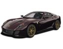 Hotwheels Elite V7424 FERRARI 599 GTO MICHAEL MANN 1/18 Modellino