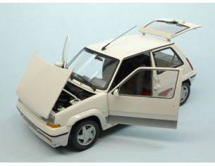 Norev NV185206 RENAULT SUPERCINQ GT TURBO 1989 PANDA WHITE 1:18 Modellino