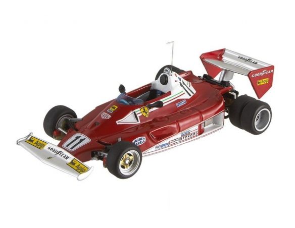 Mattel V8380 FERRARI 312 T2 TEST 6 RUOTE '77 1/43 Modellino
