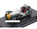 Norev NV270211 CATERHAM SUPER SEVEN 1983 SLUMINIUM/YELLOW/GREEN 1:43 Modellino