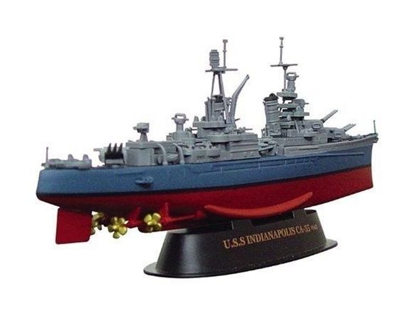 Alpha International 09006 USS INDIANAPOLIS WAR VESSEL 1/700 Modellino