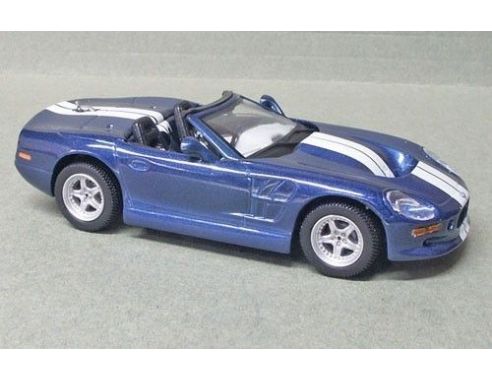 Maxicar 10083 SHELBY SERIES 1 BLU STRISCE BIANCHE Modellino