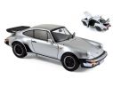 Norev NV187574 PORSCHE 911 TURBO 3,3L 1977 SILVER 1:18 Modellino
