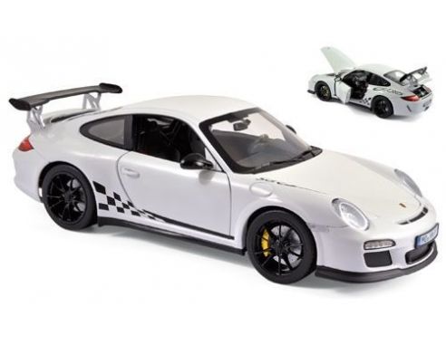 Norev NV187561 PORSCHE 911 GT3 RS 2010 WHITE & BLACK TRIM 1:18 Modellino