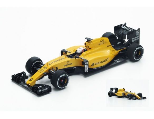 Spark Model S18244 RENAULT R.S 16 K.MAGNUSSEN 2016 N.20 AUSTRALIAN GP 1:18 Modellino
