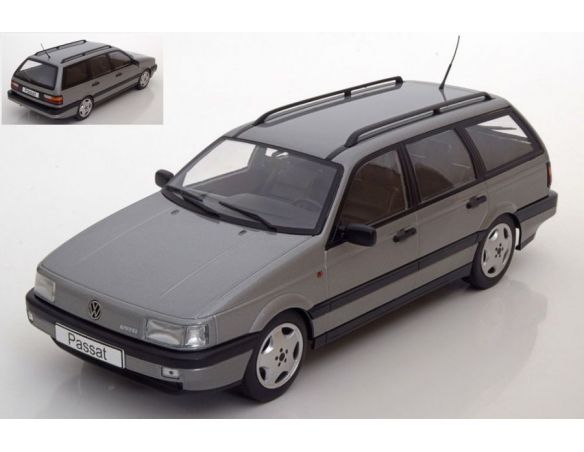 Hot Wheels KKDC180071 VW PASSAT B3 VR6 VARIANT 1988 GREY METALLIC 1:18 Modellino