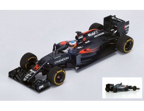 Spark Model S18248 MC LAREN MP4-31 F.ALONSO 2016 N.14 5th MONACO GP 1:18 Modellino