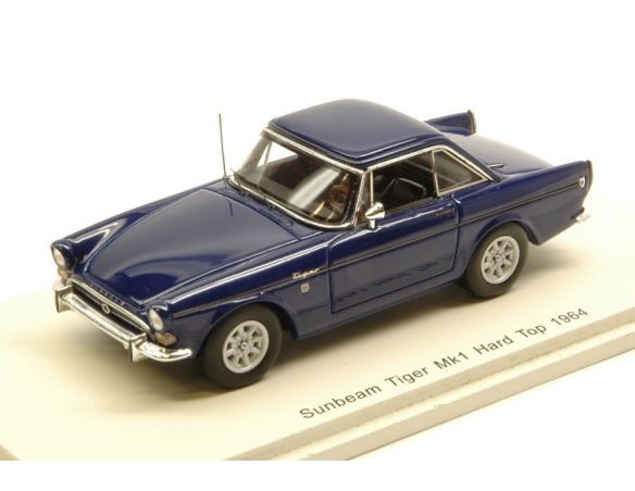 Spark Model S4057 SUNBEAM TIGER Mk1 HARD TOP 1964 BLUE 1:43 Modellino