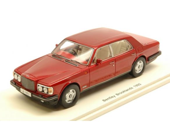 Spark Model S3812 BENTLEY BROOKLANDS 1992 DARK RED 1:43 Modellino