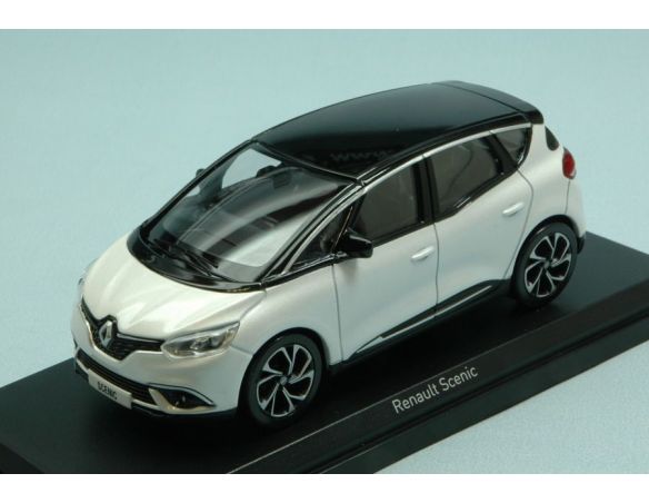 Norev NV517731 RENAULT SCENIC 2016 WHITE & BLACK 1:43 Modellino