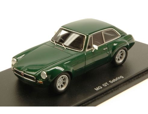 Spark Model S4142 MG GT SEBRING 1969 GREEN 1:43 Modellino