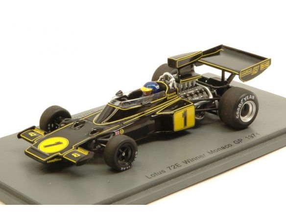 Spark Model S4835 LOTUS 72E R.PETERSON 1974 N.1 WINNER MONACO GP 1:43 Modellino