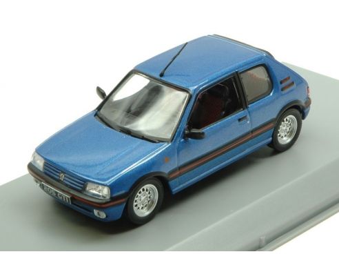 White Box WB244 PEUGEOT 205 1600 GTI 1992 METALLIC BLUE 1:43 Modellino