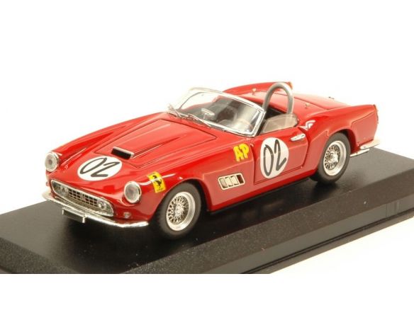 Art Model AM0355 FERRARI 250 CALIFORNIA N.2 WINNER 2 H RELAY MARLBORO 1961 A.WYLIE 1:43 Modellino