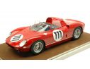 Tecnomodel TMD1839D FERRARI 250 P N.111 ACCIDENT 1000 KM NURBUR.1963 PARKES-SCARFIOTTI 1:18 Modellino