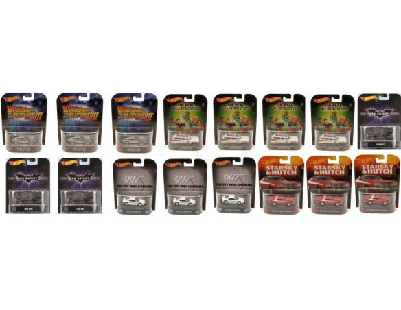 Hot Wheels HWBDT77-2 VEICOLI MOVIE Pz.16 1:64 Modellino