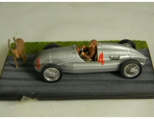 Microworld AS025 AUTO UNION DONINGTON PARK'38 NUVOLAR Modellino