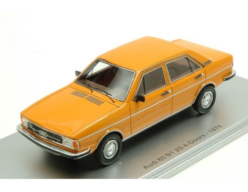 Kess Model KS43038001 AUDI 80 B1 2S 4-DOOR 1976 ORANGE LIM.PCS 120 1:43 Modellino