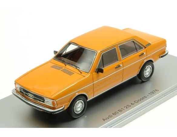Kess Model KS43038001 AUDI 80 B1 2S 4-DOOR 1976 ORANGE LIM.PCS 120 1:43 Modellino