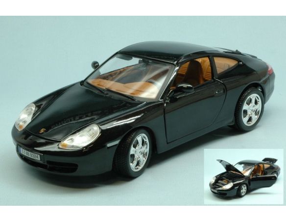 Bburago BU12037BK PORSCHE 911 CARRERA 4 2006 BLACK 1:18 Modellino