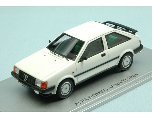 Kess Model KS43000040 ALFA ROMEO ARNA TI 3 PORTE 1984 WHITE LIM.PCS 162 1:43 Modellino
